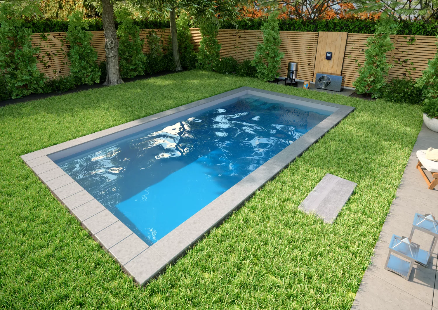 Styroporpool-Komplettset-Premium_hellgrau_variofit_1 Styroporpool Komplettset Premium Hellgrau mit Ecktreppe Variofit