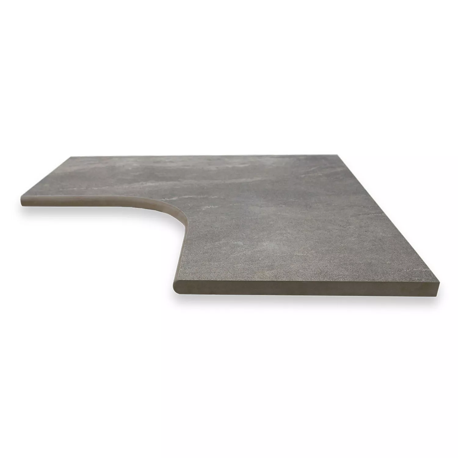 trend-keramik-earthstone-grey-135-mm-radius-innenecke-60-x-60-cm-seitlich Trend Keramik Earthstone Grey 135 mm Radius Innenecke - 60 x 60 cm