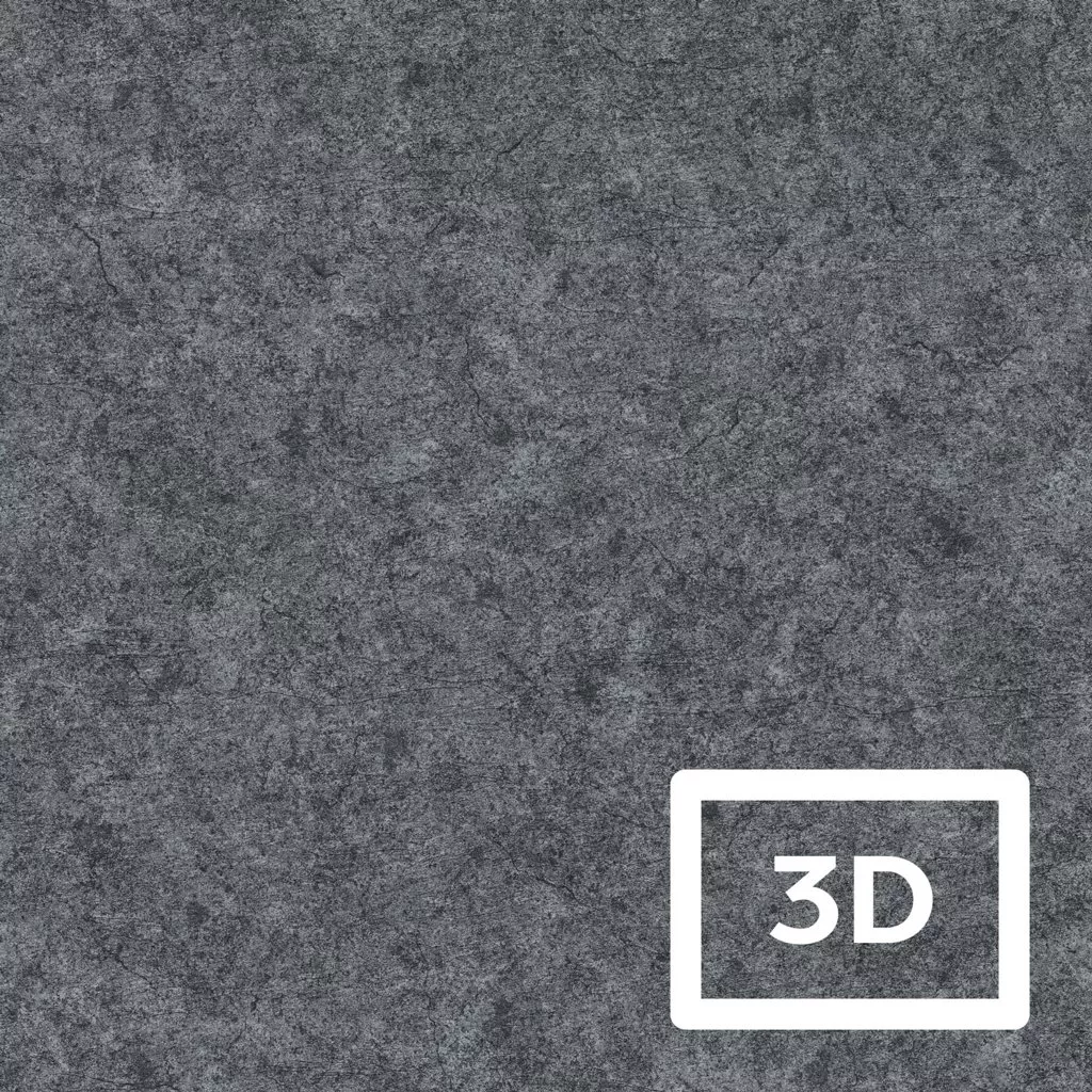 BWT Innenhülle 3D Granit grau mit Keilbiese für Rechteckbecken