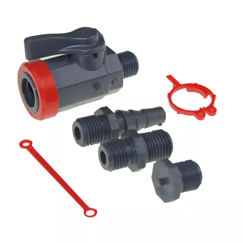 122353 Laborkugelhahn BSP 1/4" x 1/4" PN10