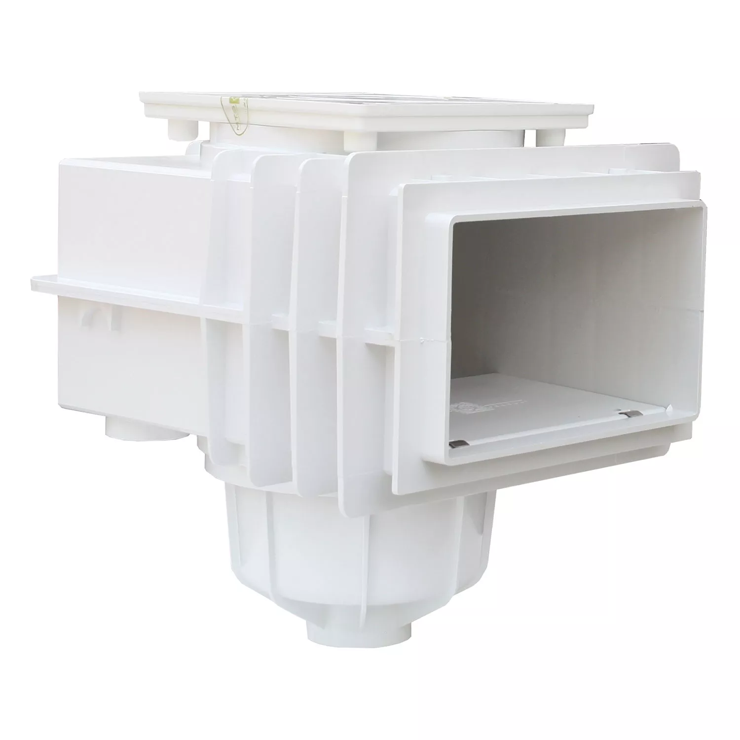 MTS Einbauskimmer V20 aus ABS Kunststoff für Betonbecken weiß
