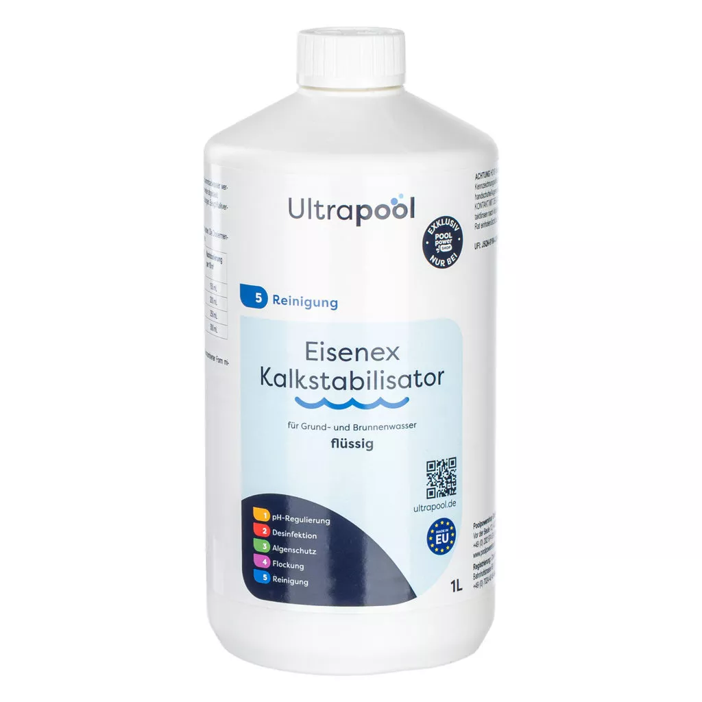 Ultrapool Eisenex Kalkstabilisator - 1 Liter 