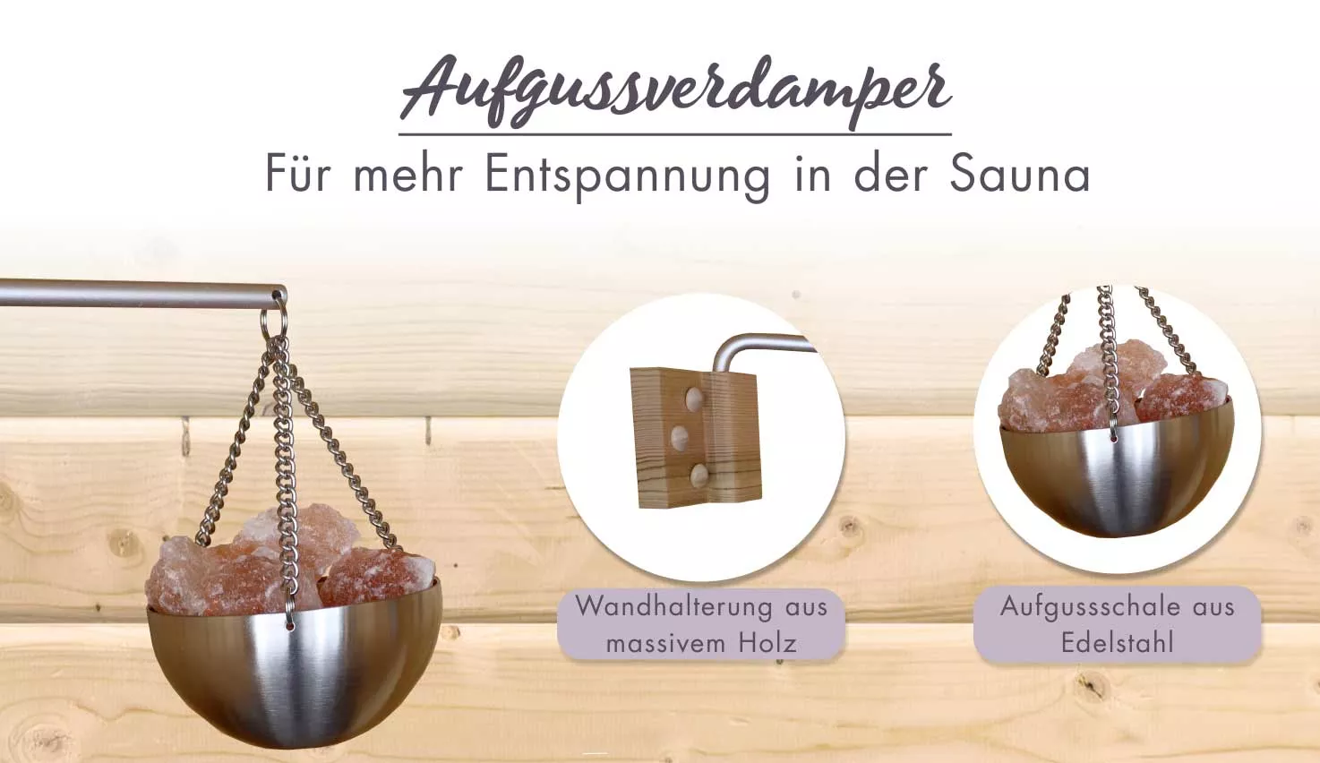 Karibu Saunazubehör Set Premium