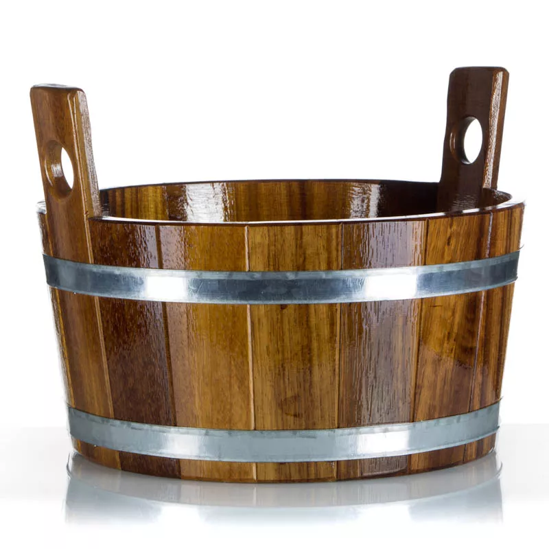 Fußwanne Kambala 16 L innen und außen transparent hygieneversiegelt