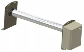 ACOE 70 Aufrollvorrichtung Überflur mit Edelstahl Wickelwelle 204mm