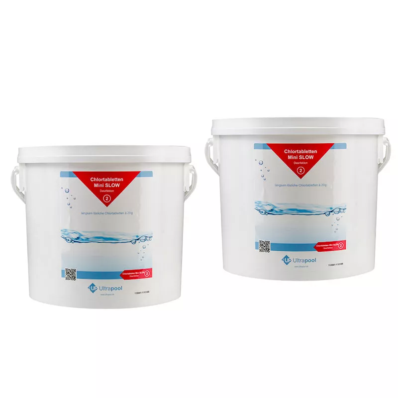 Ultrapool Mini Slow Chlortabletten - 10 kg