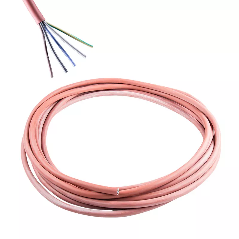 Silikonkabel 5 x 1,5 mm² pro lfdm. 