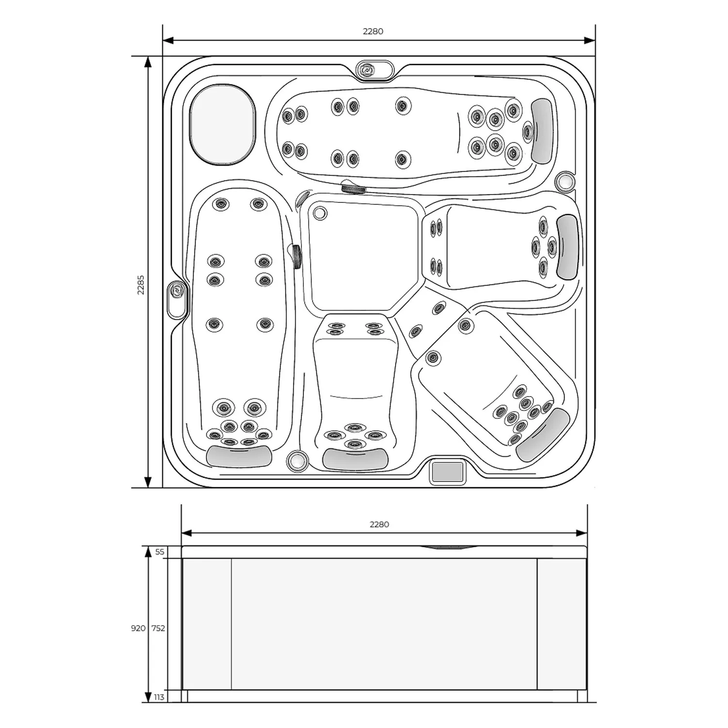 Europool Spa Selene Whirlpool