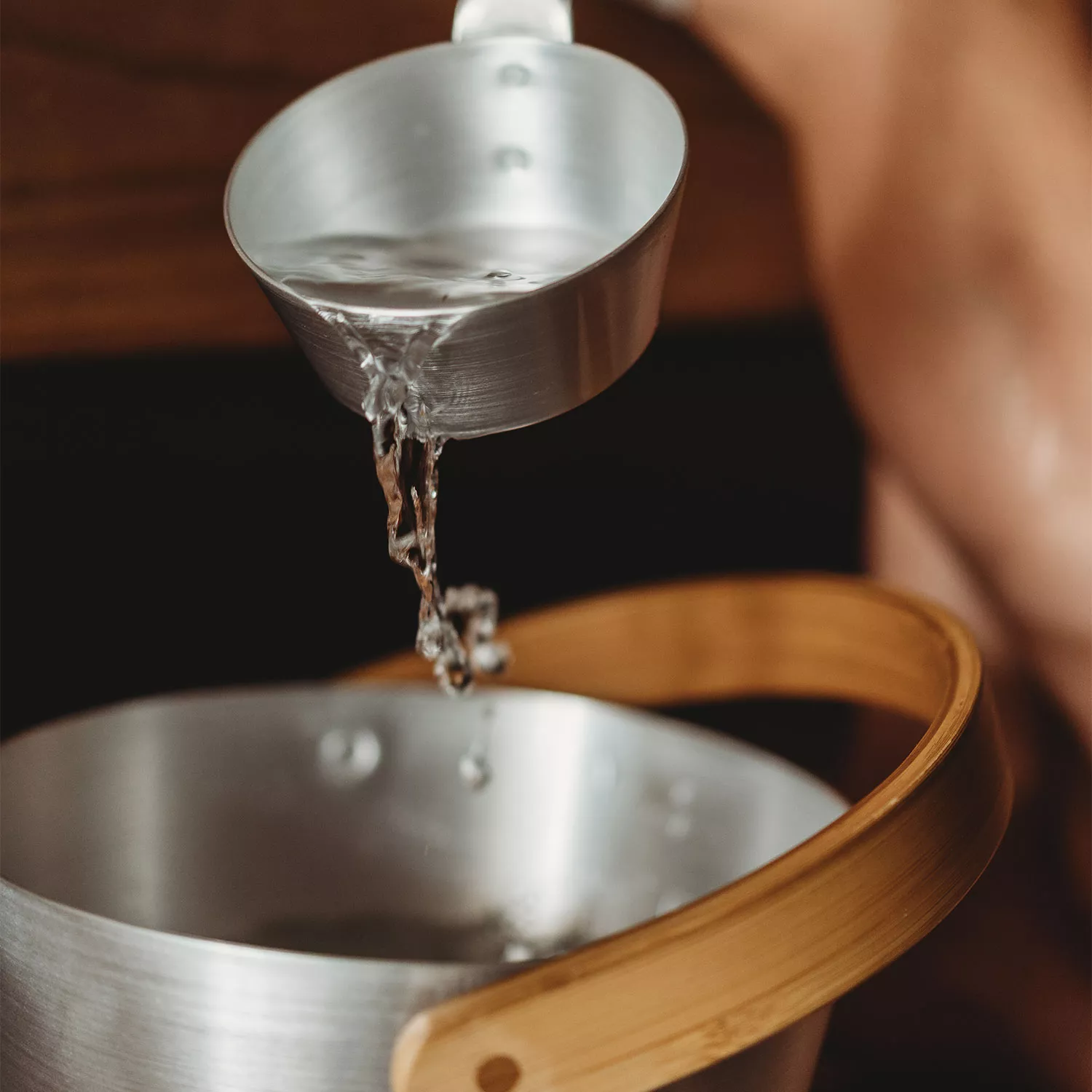 Saunakübel + Saunakelle