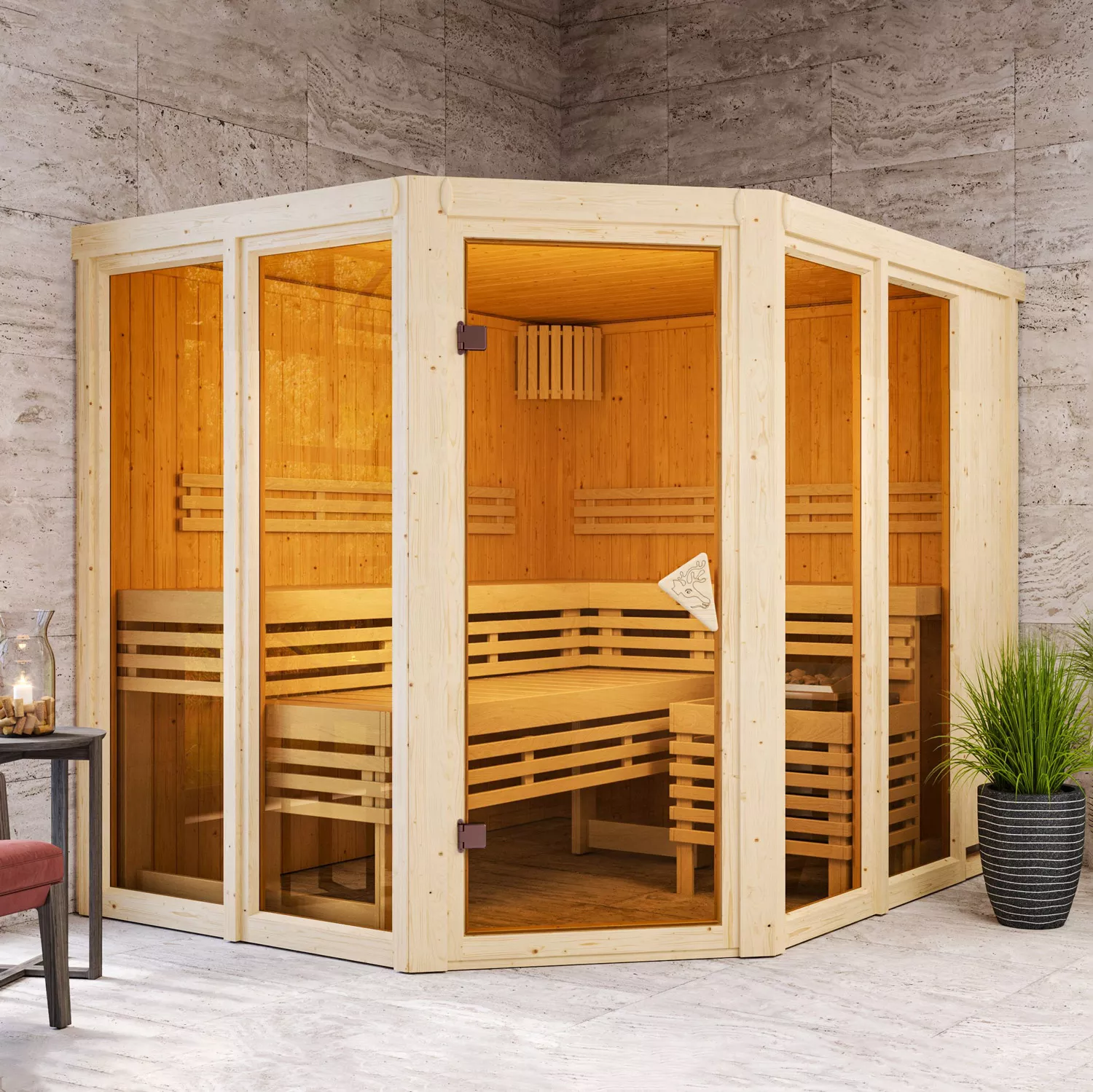 Karibu Superior Ainur Systemsauna 