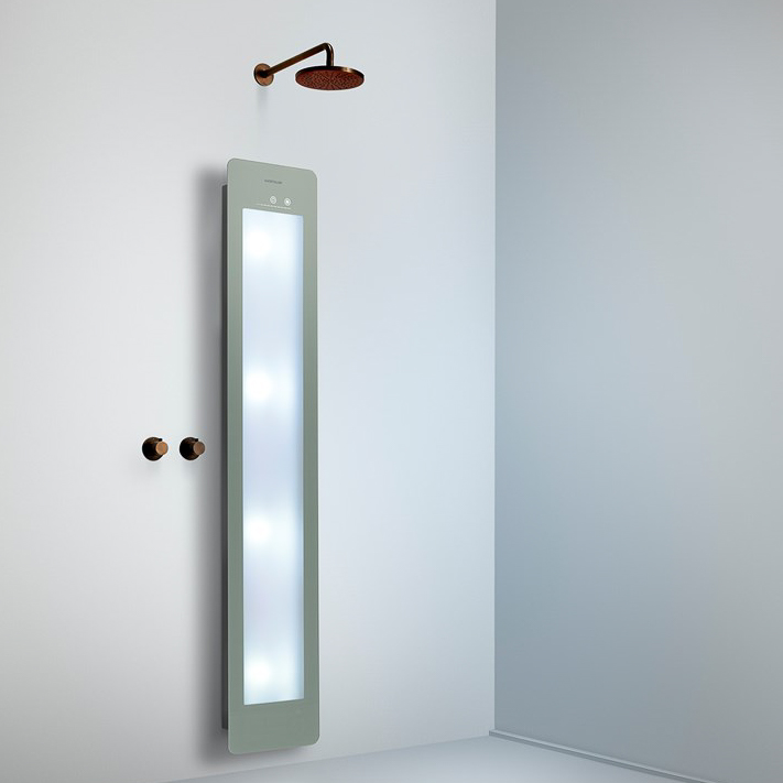 Sunshower Plus L - Wandmontage - Organic Grey | Wandmontage | Organic ...
