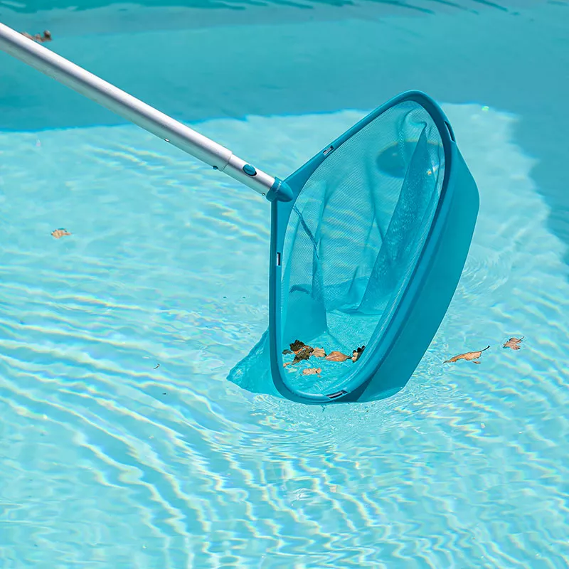 Pool Kescher Mit Aluminium-Rahmen - Für Laub & Schmutz, Passend Für Teleskopstangen