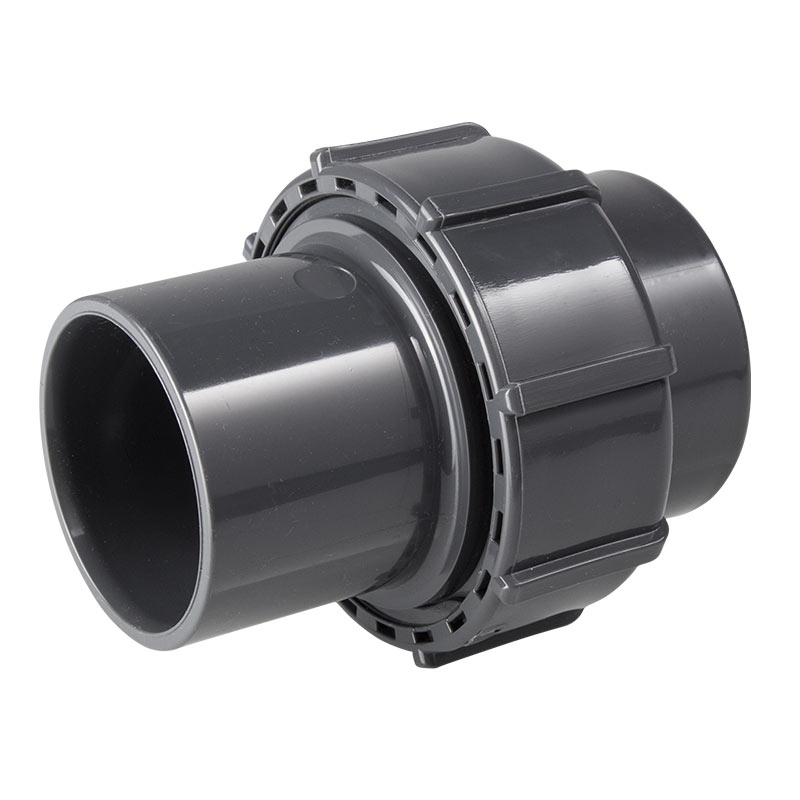 PVC Übergangsverschraubung Klebemuffe ID50 Auf Außengewinde 1-1/2" Für Poolfilter