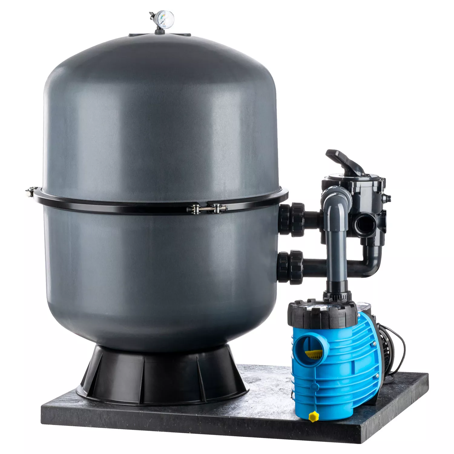 Sandfilteranlage Bilbao mit Speck Frequenzgesteuert