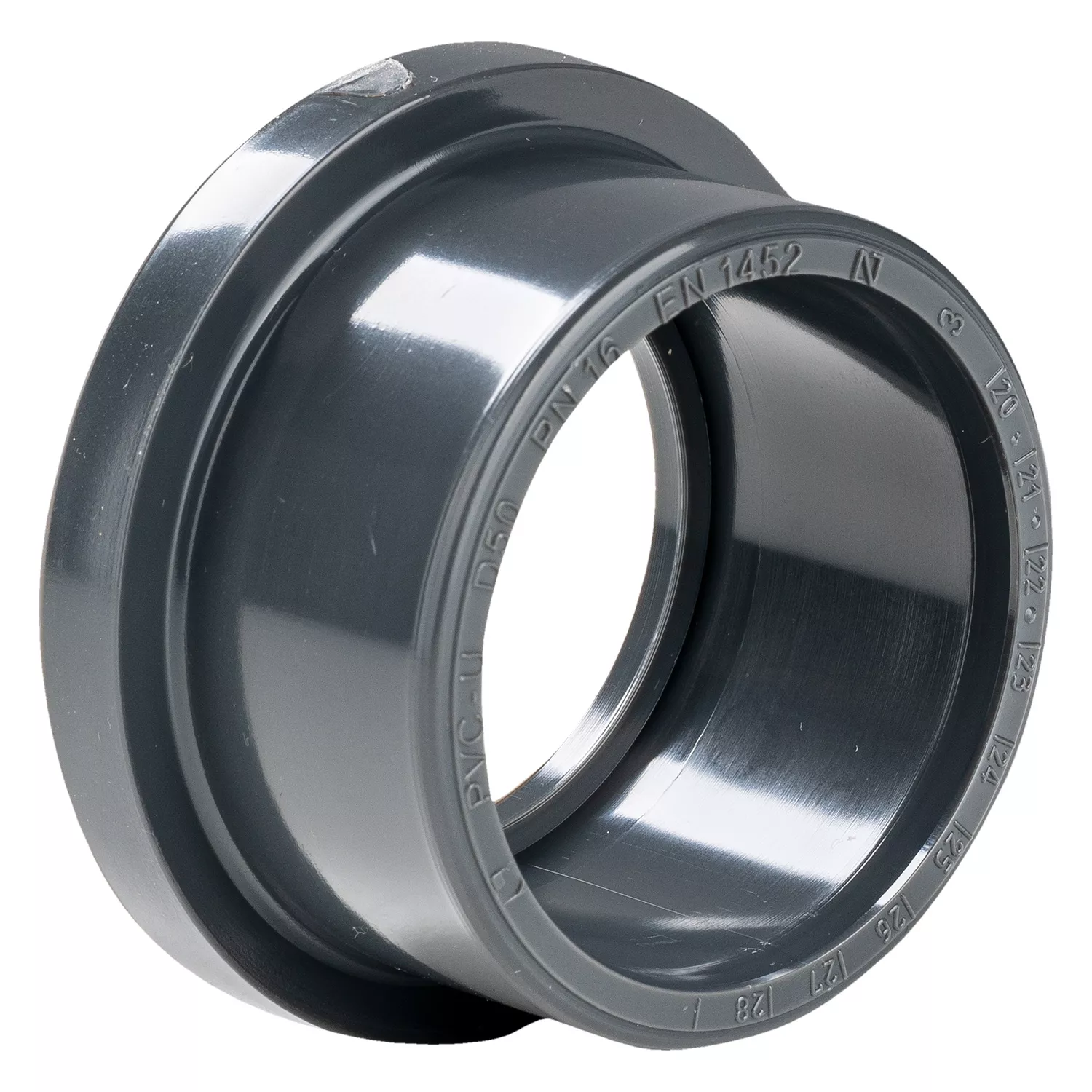 PVC Bundbuchse glatt - 50 mm