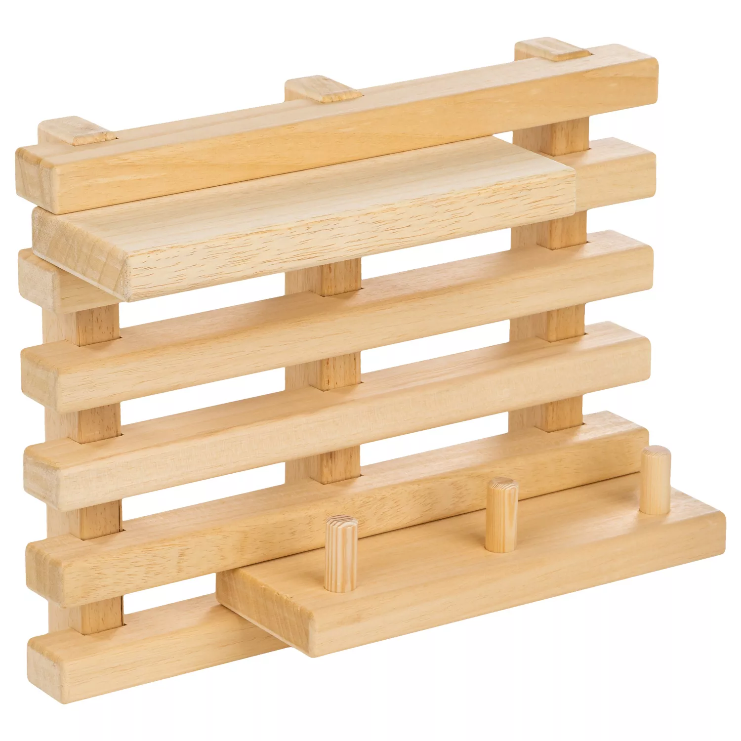 Saunaregal_1 Saunaregal aus Abachi Holz