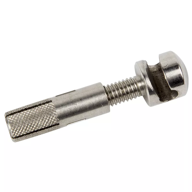 HP-Wandanker mit Einkerbung für Feder zum einhängen