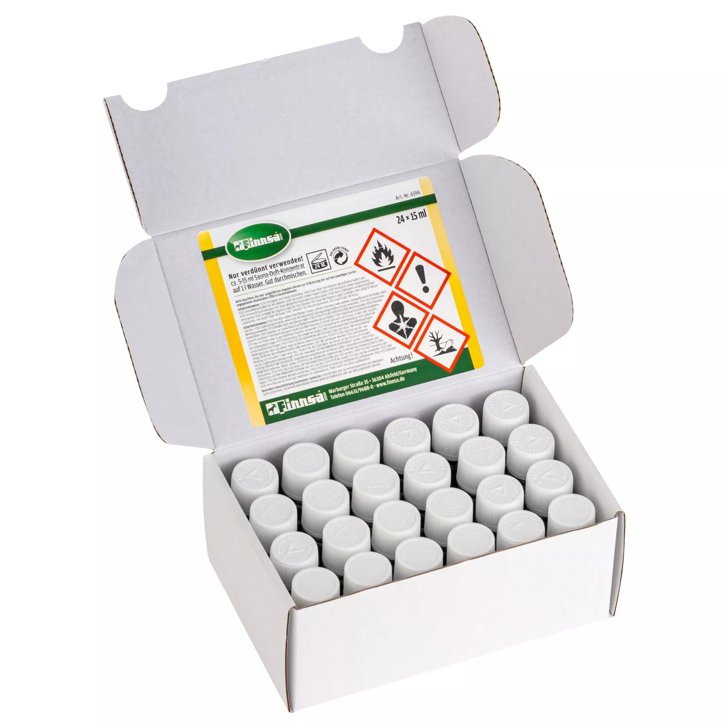 Finnsa Sauna-Duftbox gemischt 24x 15 ml 