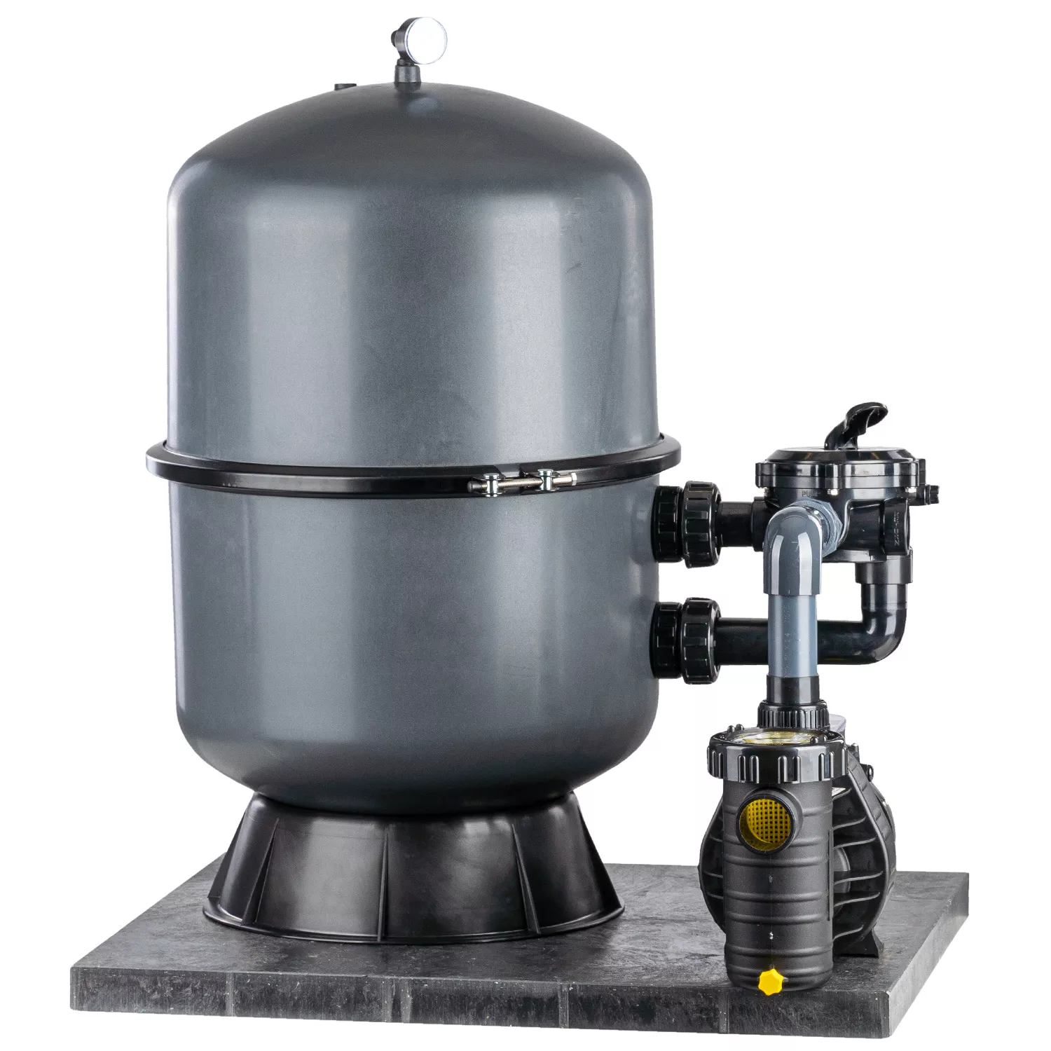 Sandfilteranlage Bilbao 500 mm Frequenzgesteuert mit Aquatechnix Aqua Vario Plus