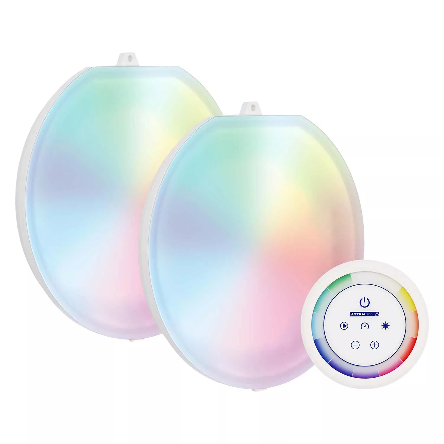 Astralpool_LumiPlus_Flexi_PlugPlay_PAR56_Leuchtmittel_RGB_2er_Set_ Astralpool LumiPlus Flexi Plug&Play Leuchtmittel RGB 2er-Set inkl. Fernbedienung