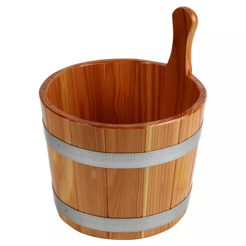 Aufguss Kübel 5 L Lärche Hygieneversiegelt 