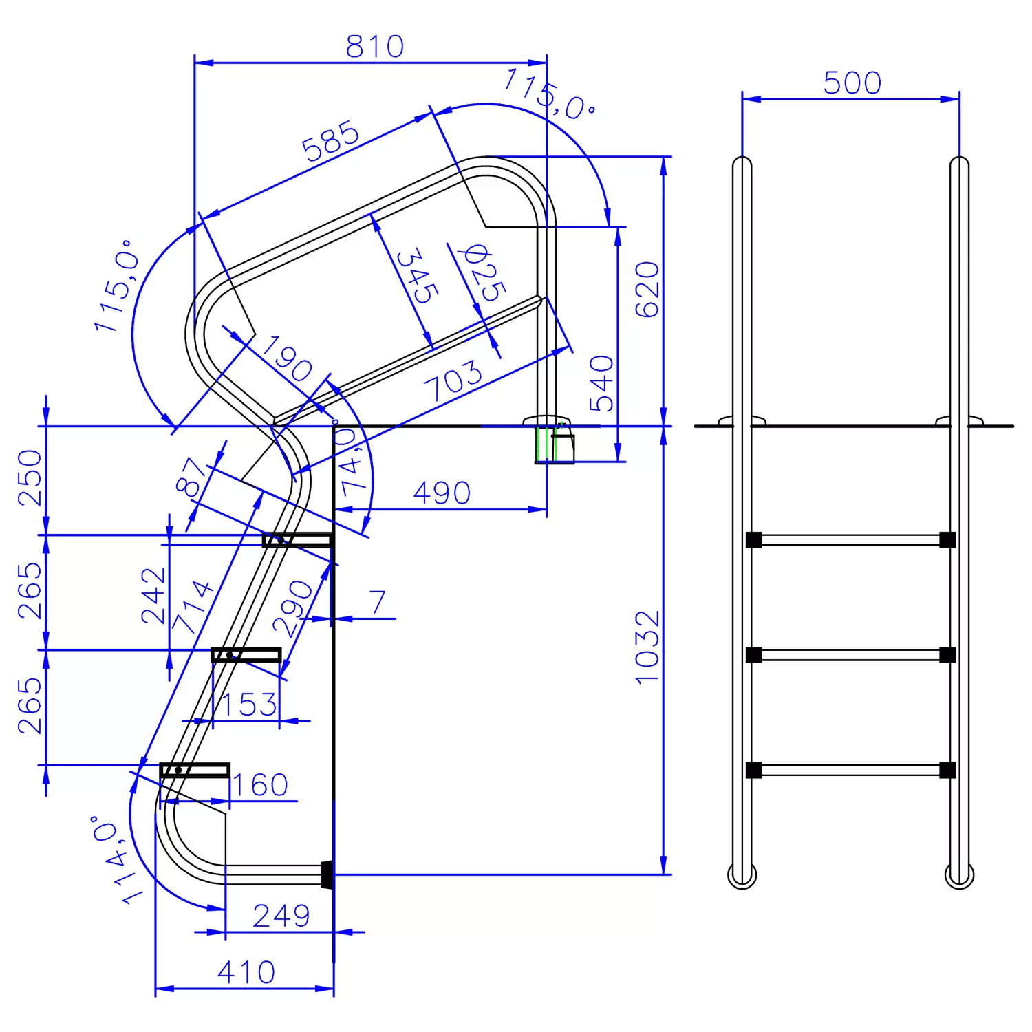 einbautreppe-aus-edelstahl-3-stufig-mit-sicherheitsstufen-masszeichnung Einbautreppe aus Edelstahl 3-stufig mit Sicherheitsstufen