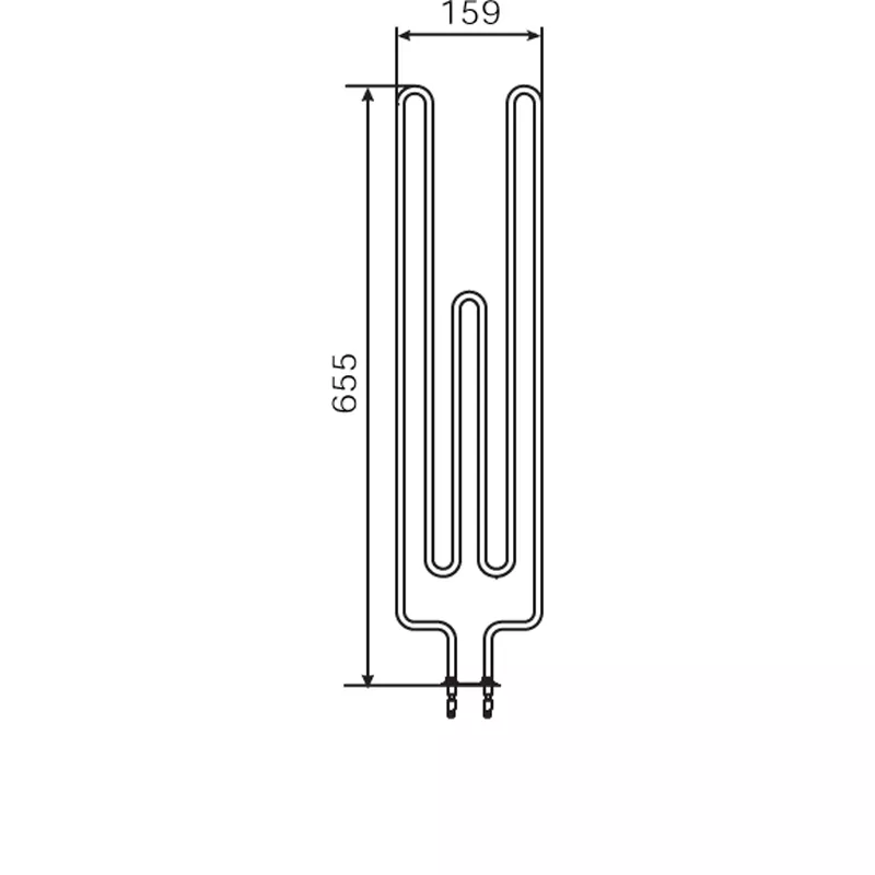 Heizstab Harvia für Figaro 2260 Watt ZRH-720 