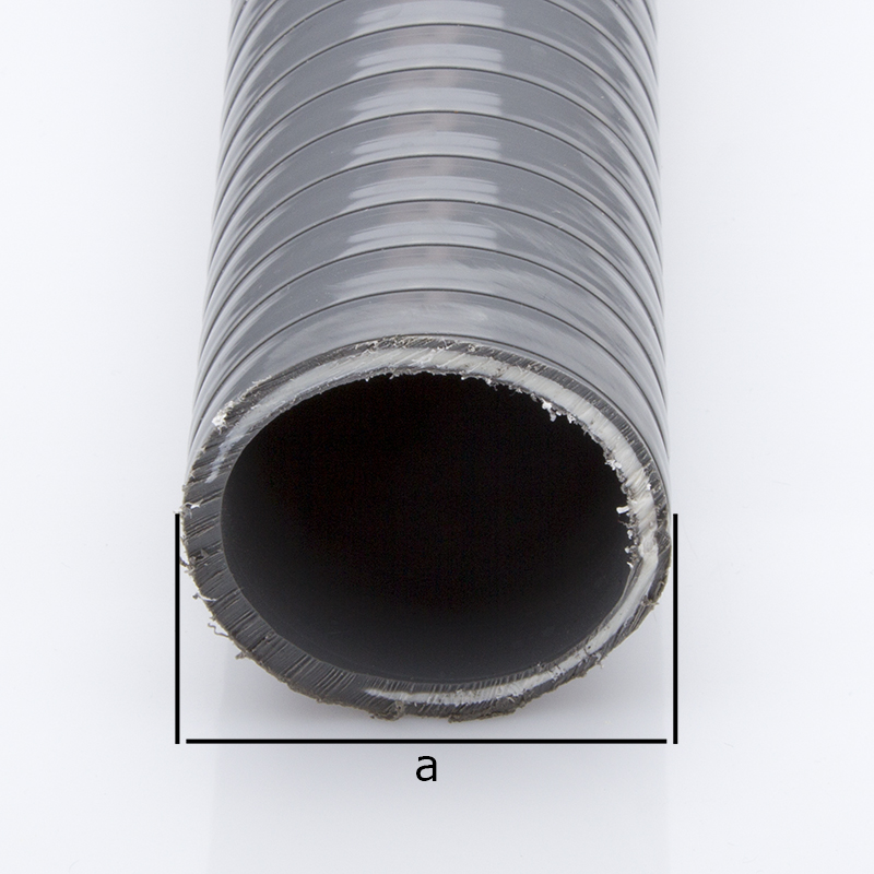 Pvc Rillen Rohr PVC Flex Rohr 25 m - d 40 mm | d 40 mm | 5150007405