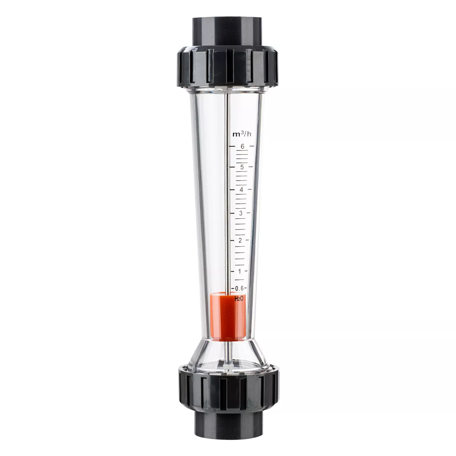 PVC-Durchflussmesser - 40 mm 0,6 - 6 m³/h - Süßwasser