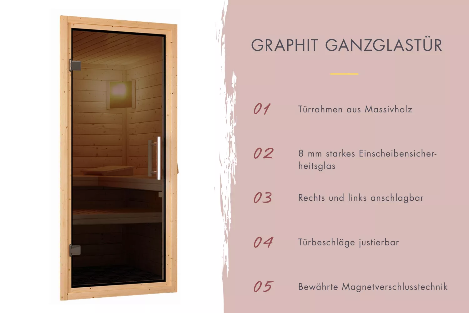 Karibu_Classic_Variado_Systemsauna_ohne_Saunaofen_und_Graphit_Ganzglastuer_6 Karibu Classic Variado Systemsauna ohne Saunaofen und Graphit Ganzglastür