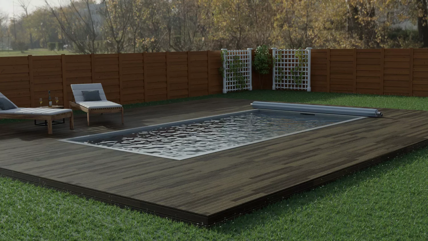 pp-pool-basic_2 PP-Pool Komplettset Basic Grau mit Sicherheitsabdeckung - 5,00 x 3,00 x 1,36 m