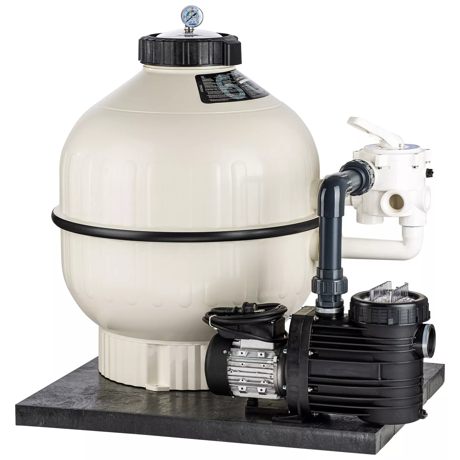 Sandfilteranlage Cantabric 500 mm mit Speck Badu Top II 12