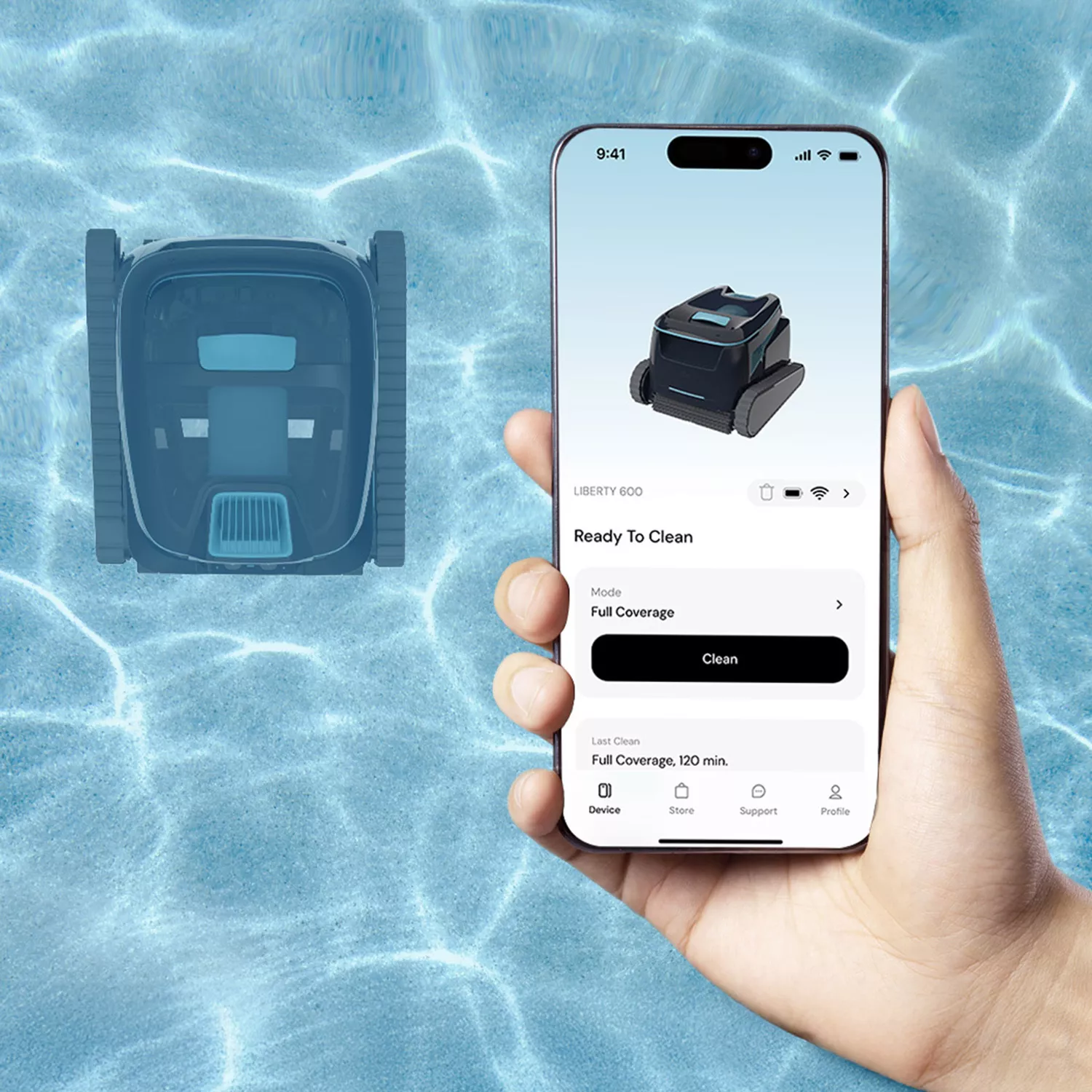 Poolroboter Dolphin Liberty 600