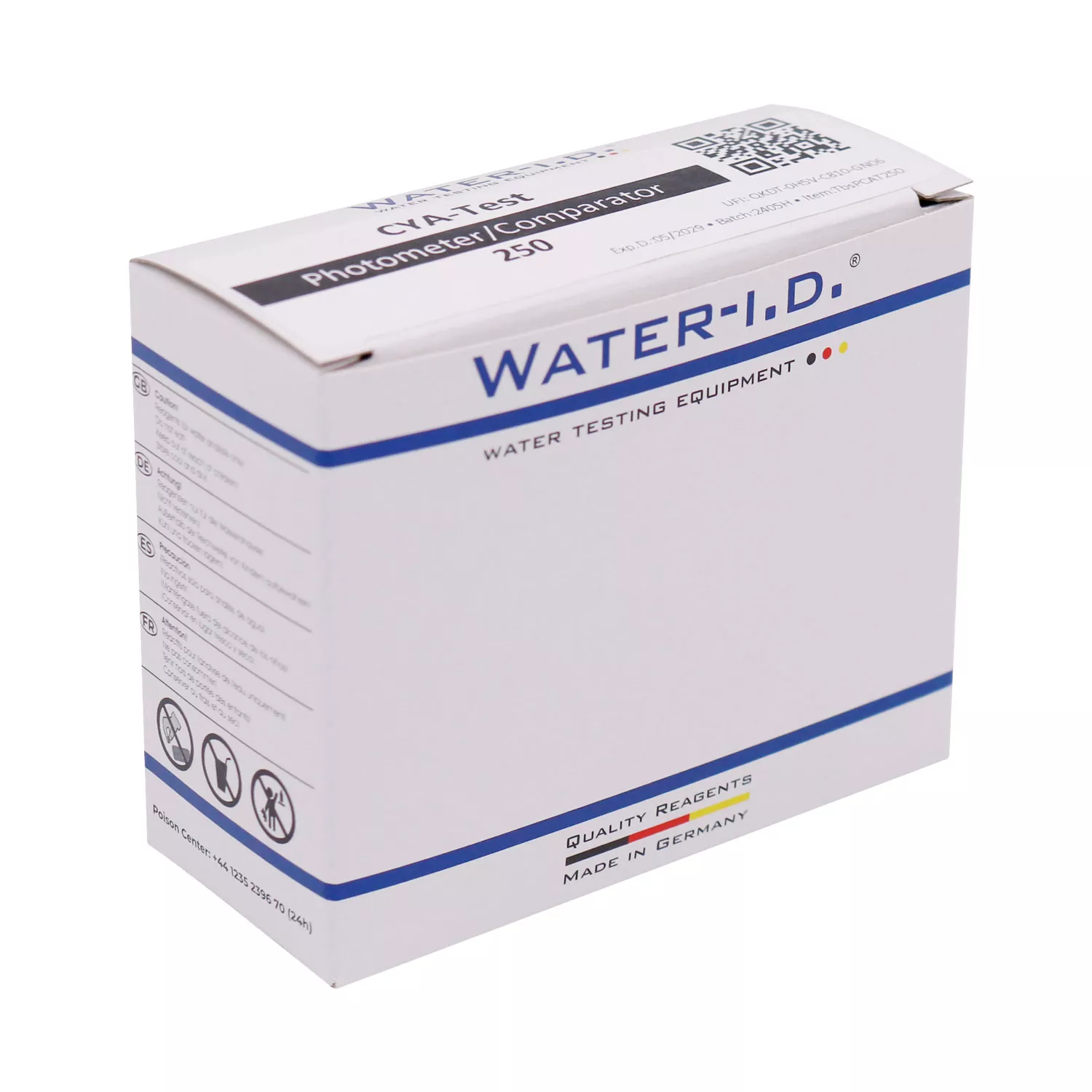 CyA-Test Testtabletten für Poollab - 250 Stk