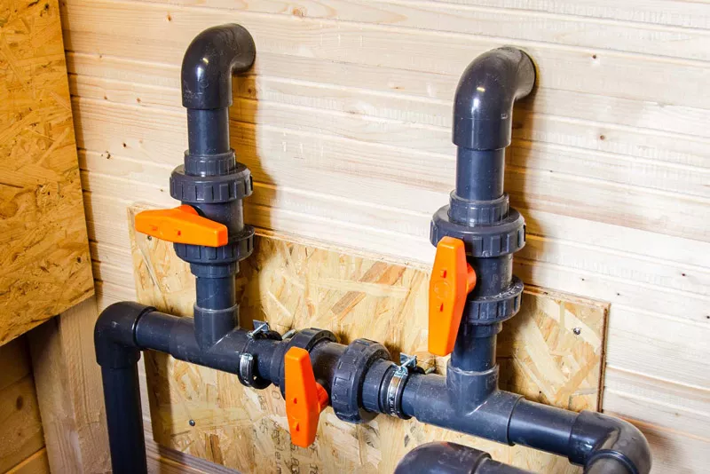 PVC-Verrohrung PVC-Verrohrung