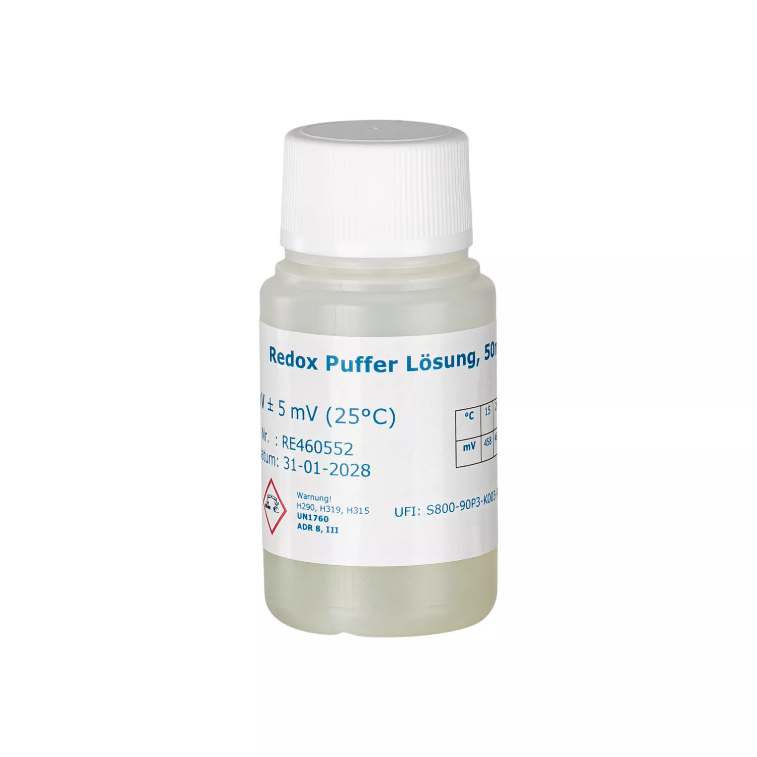 Pufferlösung Redox 468 mV 50 ml 