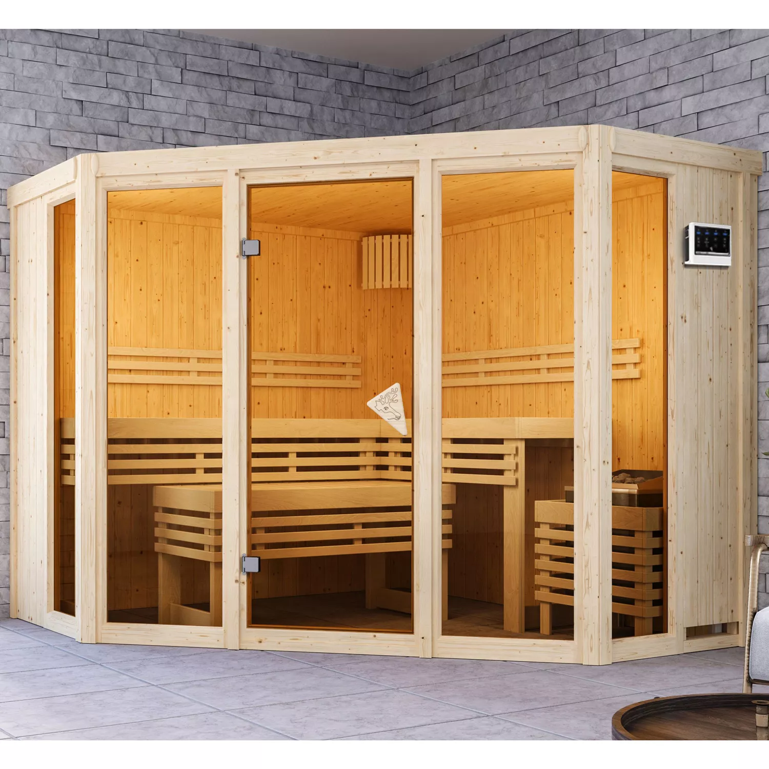 Karibu Superior Alcinda Systemsauna 
