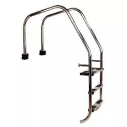 Astral Poolleiter Edelstahl de Luxe für Überlaufrinne