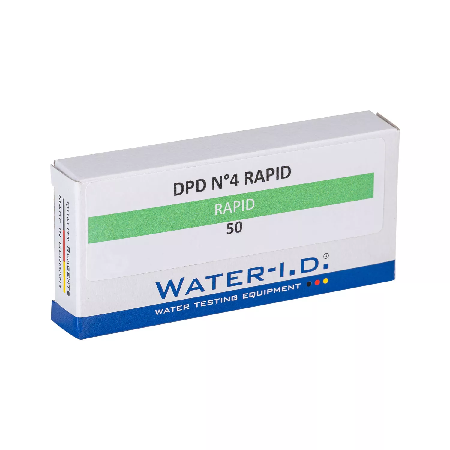 Water-I.D. DPD Nr. 4 Rapid Testtabletten Sauerstoff für Pooltester - 50 Stk