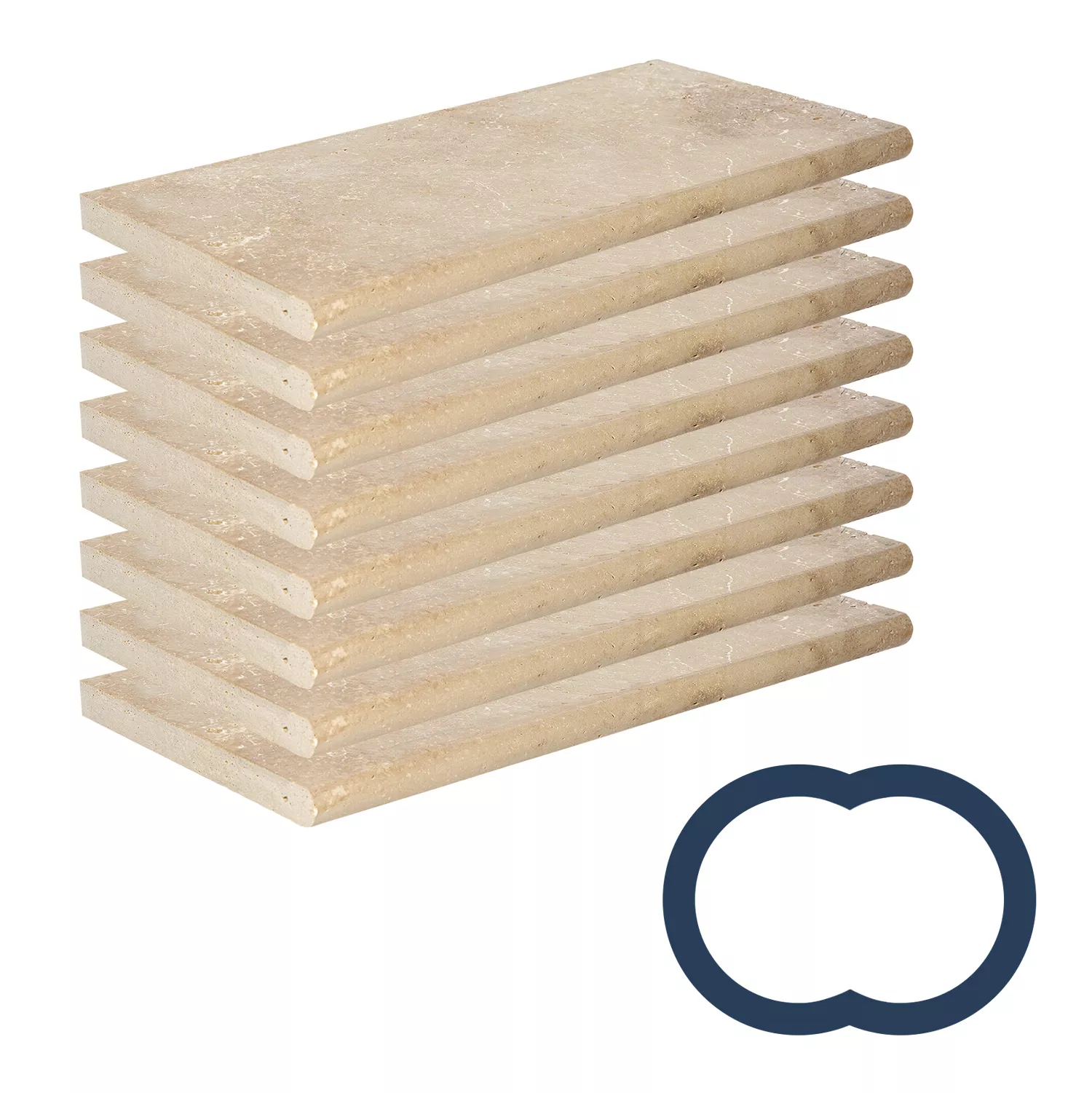 Natura-Kiruna-kashmir-cream-achtform Scandi Roc Natura Kiruna Kashmir Cream Beckenrandsteine Achtformbecken