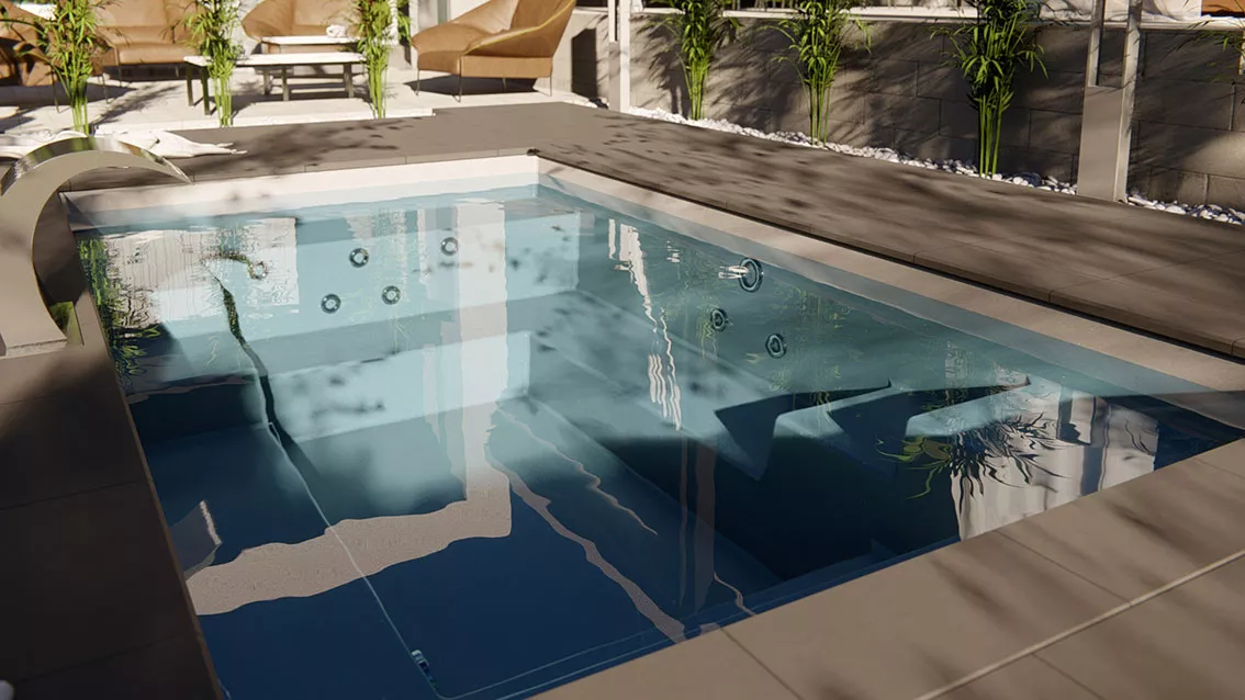 FB-Thalia-3 Novacomet Thalia EVO 390 GFK-Fertigbecken