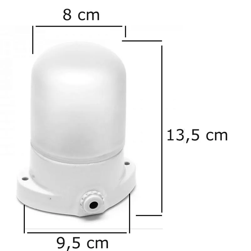 8522_720x600 Lampenfassung mit Glaskuppel
