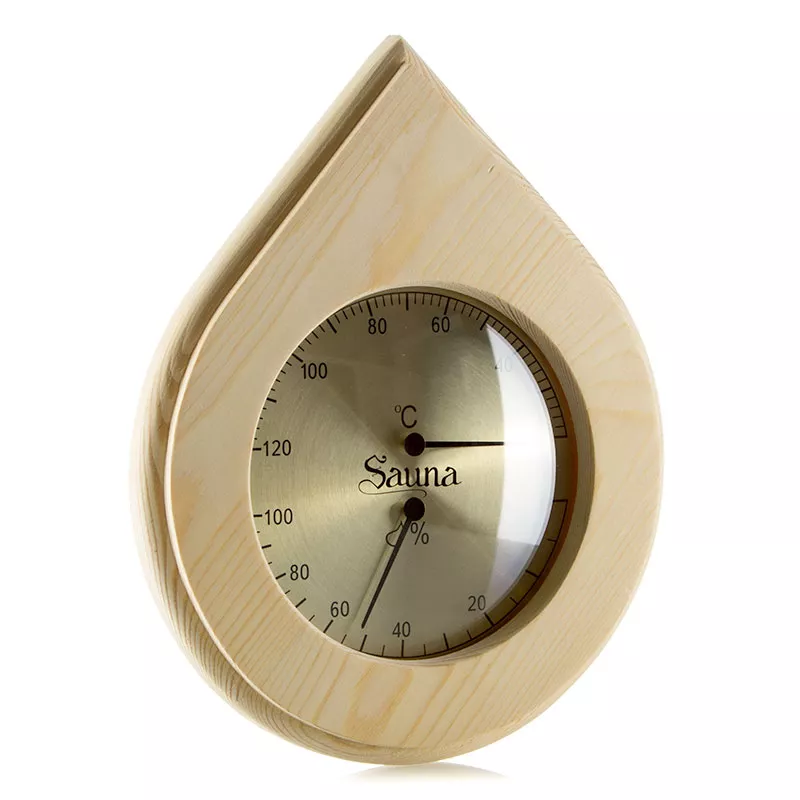 Sauna-Thermo-Hygrometer Tropfen 251 THP 