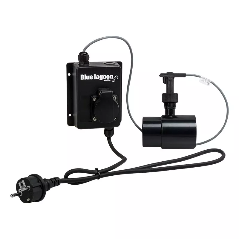 Blue Lagoon Flowswitch mit 230 V Stecker Anschluss 