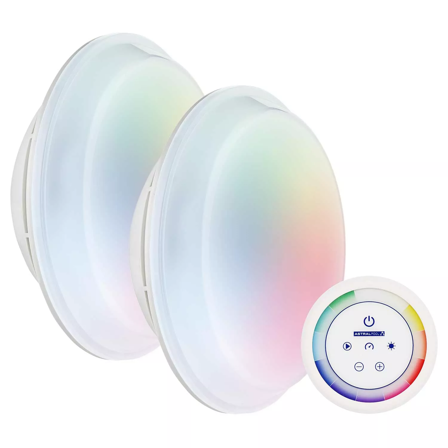 Astralpool_LumiPlus_Plug__Play_PAR56_Leuchtmittel_RGB_Set_3 Astralpool LumiPlus Plug&Play PAR56 Leuchtmittel RGB 2er-Set inkl. Fernbedienung