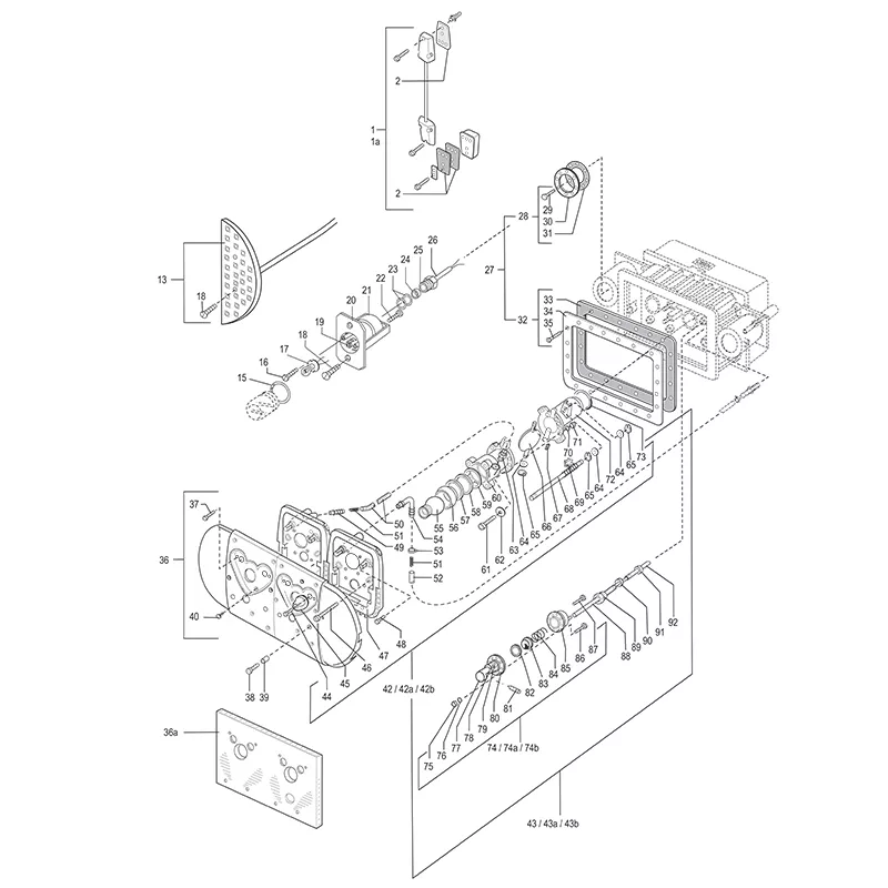 Frontplatten Set Bambo 2 Nr. 36 in weiß 176941 