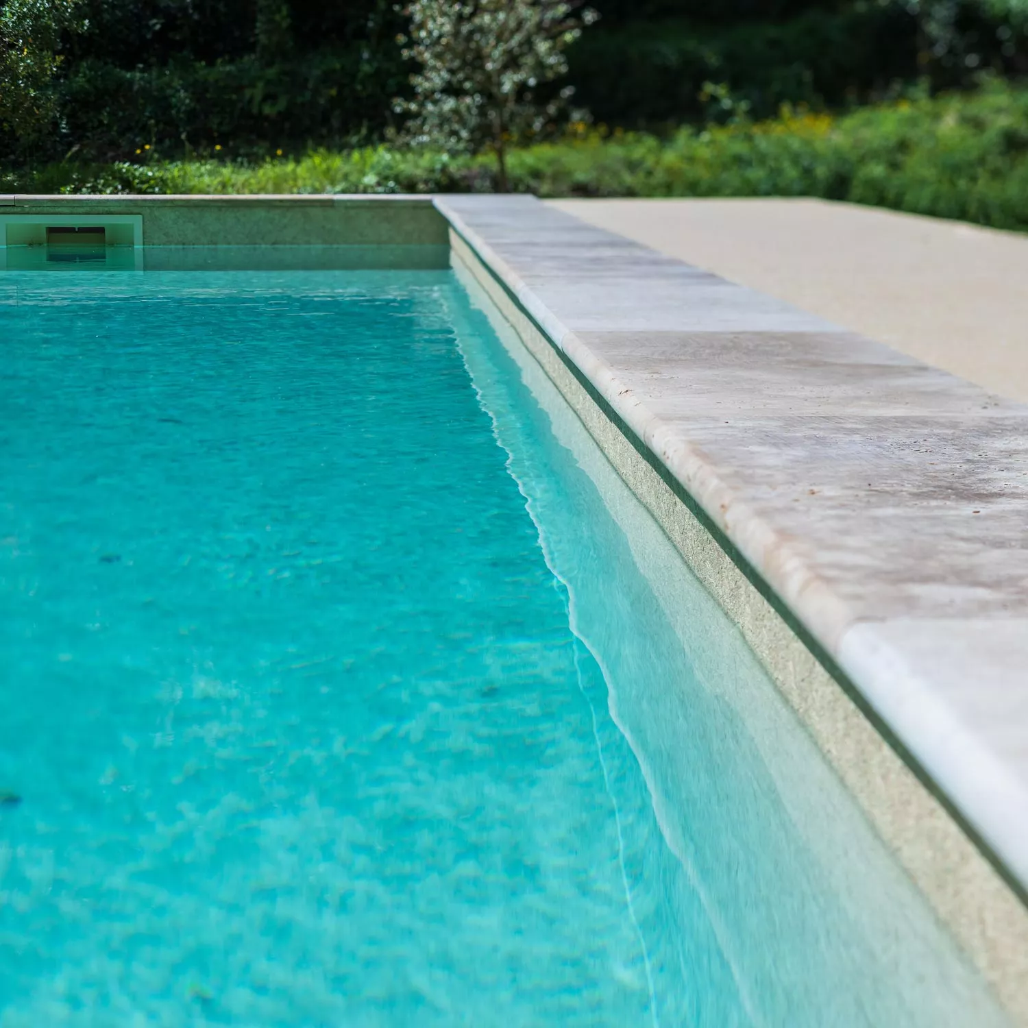 BWT Innenhülle 3D Granit sand mit Keilbiese für Rechteckbecken - 3,00 x 6,00 x 1,50 m