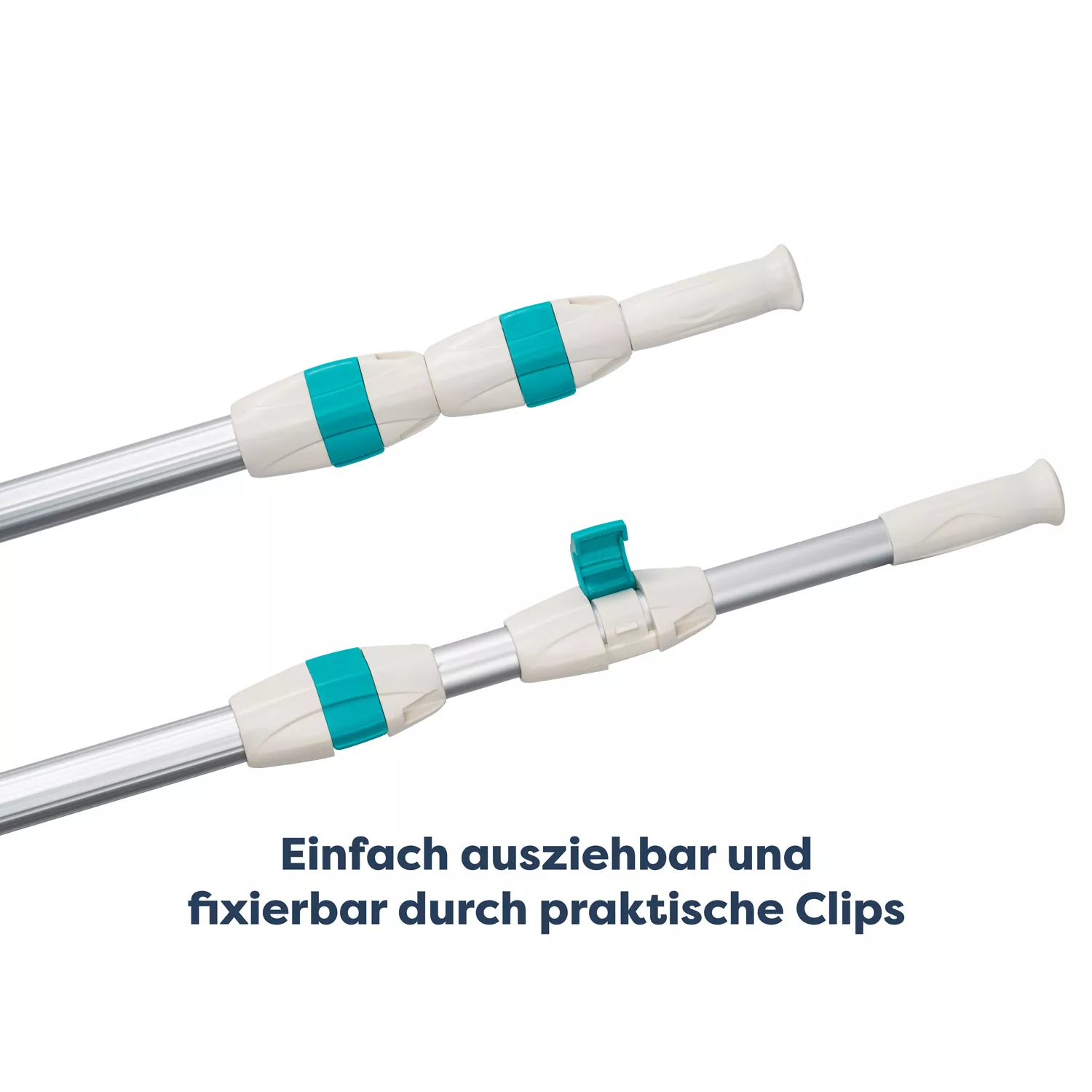 teleskopstange-3-x-120-m-clips-detail-clip-ein-aus Teleskopstange 3 x 1,20 m Silber
