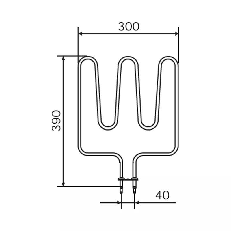90291 Heizstab für Harvia Saunaofen 1500 Watt ZSK-690