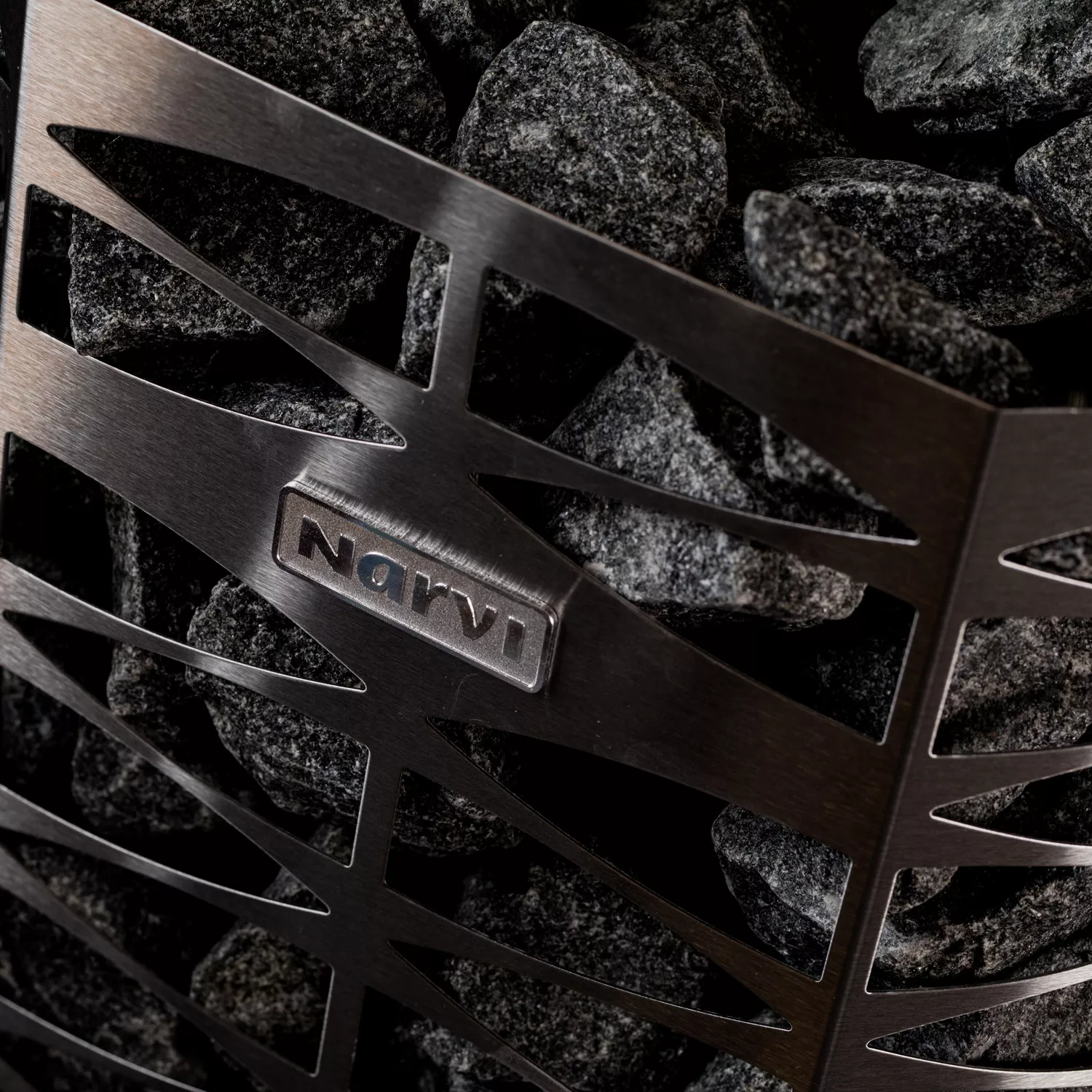 Narvi Saana Edelstahl Saunaofen mit Steuerung N2014E - 6,8 kW